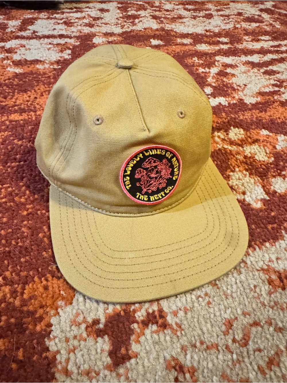 Tan Neff snap back hat
